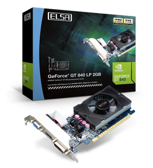 ELSA GeForce GT 640 LP@2GB