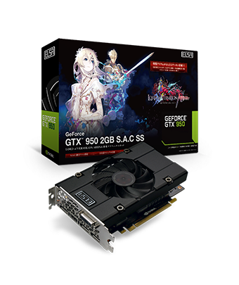 ELSA GeForce® GTX™ 950 2GB S.A.C SS