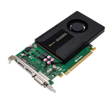 NVIDIA Quadro K2200 4GB DVI /& Dual Display 3 Ports Computer Video Graphics Card