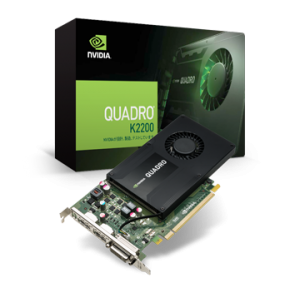 NVIDIA Quadro K2200 4GB DVI /& Dual Display 3 Ports Computer Video Graphics Card