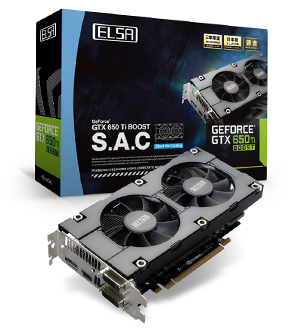 ELSA GeForceR GTX 650 Ti BOOST S.A.C 