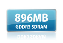 e896MB GDDR3𓋍