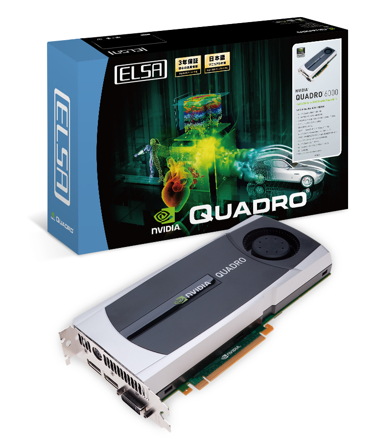 NVIDIA Quadro 6000 - 株式会社 エルザ ジャパン