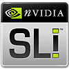 ロゴ：NVIDIA SLI