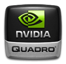 ロゴ：NVIDIA Quadro
