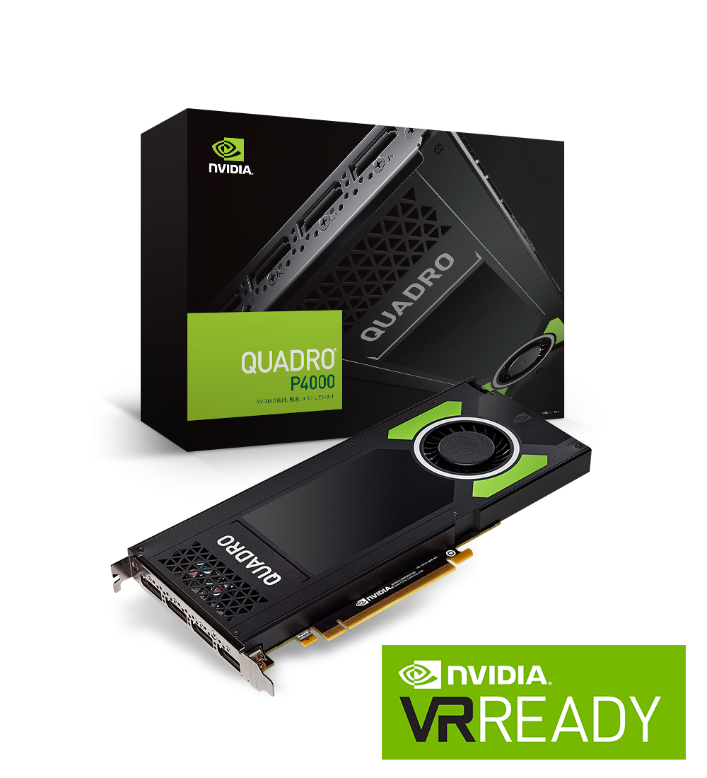 NVIDIA Quadro P4000 8GB グラボ 箱あり