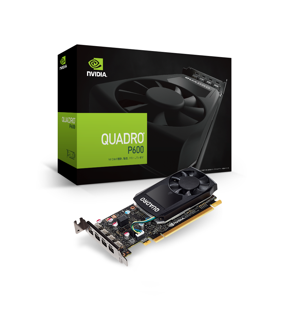 状態良好 Nvidia Quadro P600 4画面出力可