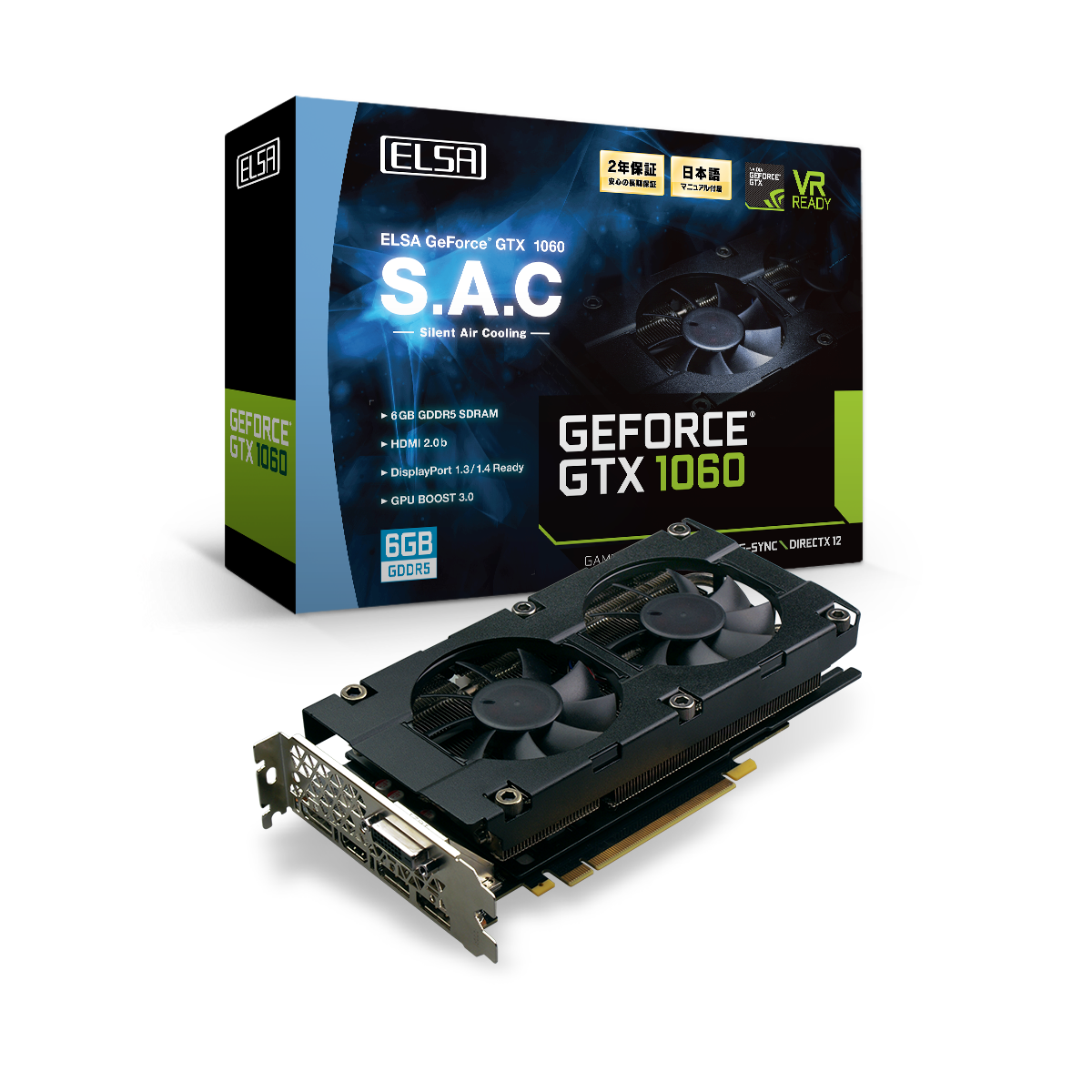 GTX 1060  3gb　動作品