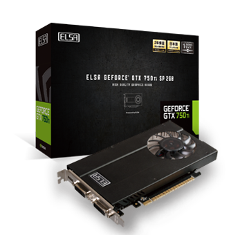 ELSA GeForce GTX 750 Ti SP 2GB - 株式会社 エルザ ジャパン