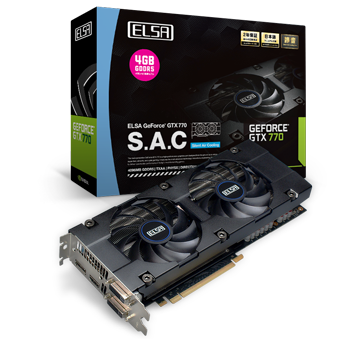 ELSA GEFORCE GTX 770 4GB S.A.C グラフィックボード