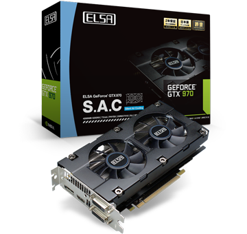 ELSA NVIDIA GeForce GD970 4GB グラフィックボード