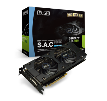 GeForce GTX980 Elsa GD980-4GEBXS