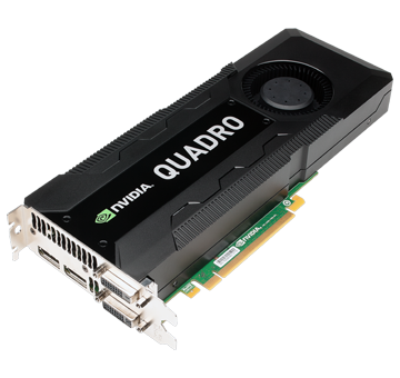 美品 Quadro K5000 グラフィックボード 4GB GDDR5