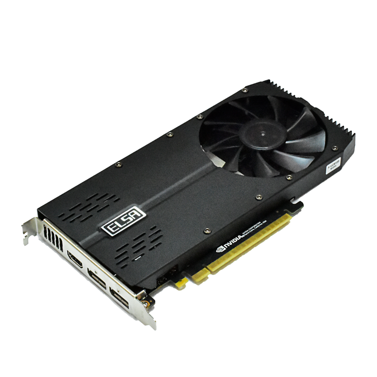 ELSA GeForce® GTX 1650 SP 動作確認済みGDDR5メモリ容量