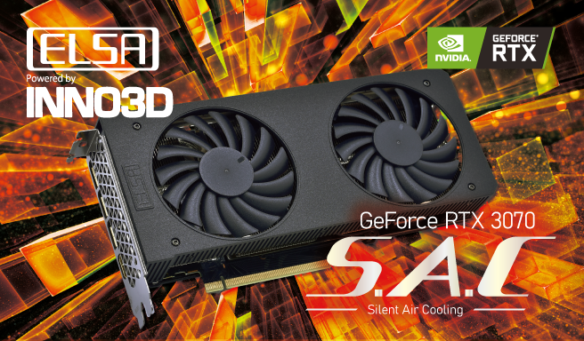 新製品）ELSA GeForce RTX™ 3070 S.A.Cを発売いたします。 - 株式会社 
