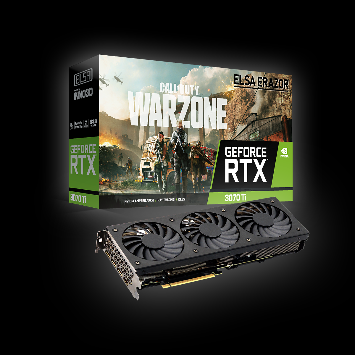 ELSA GeForce RTX 3070 ERAZOR