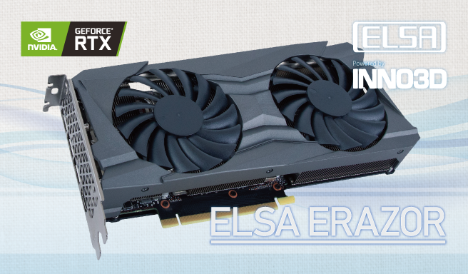 新製品）ELSA GeForce RTX™ 3060 Ti ERAZOR LHRを発売いたします 