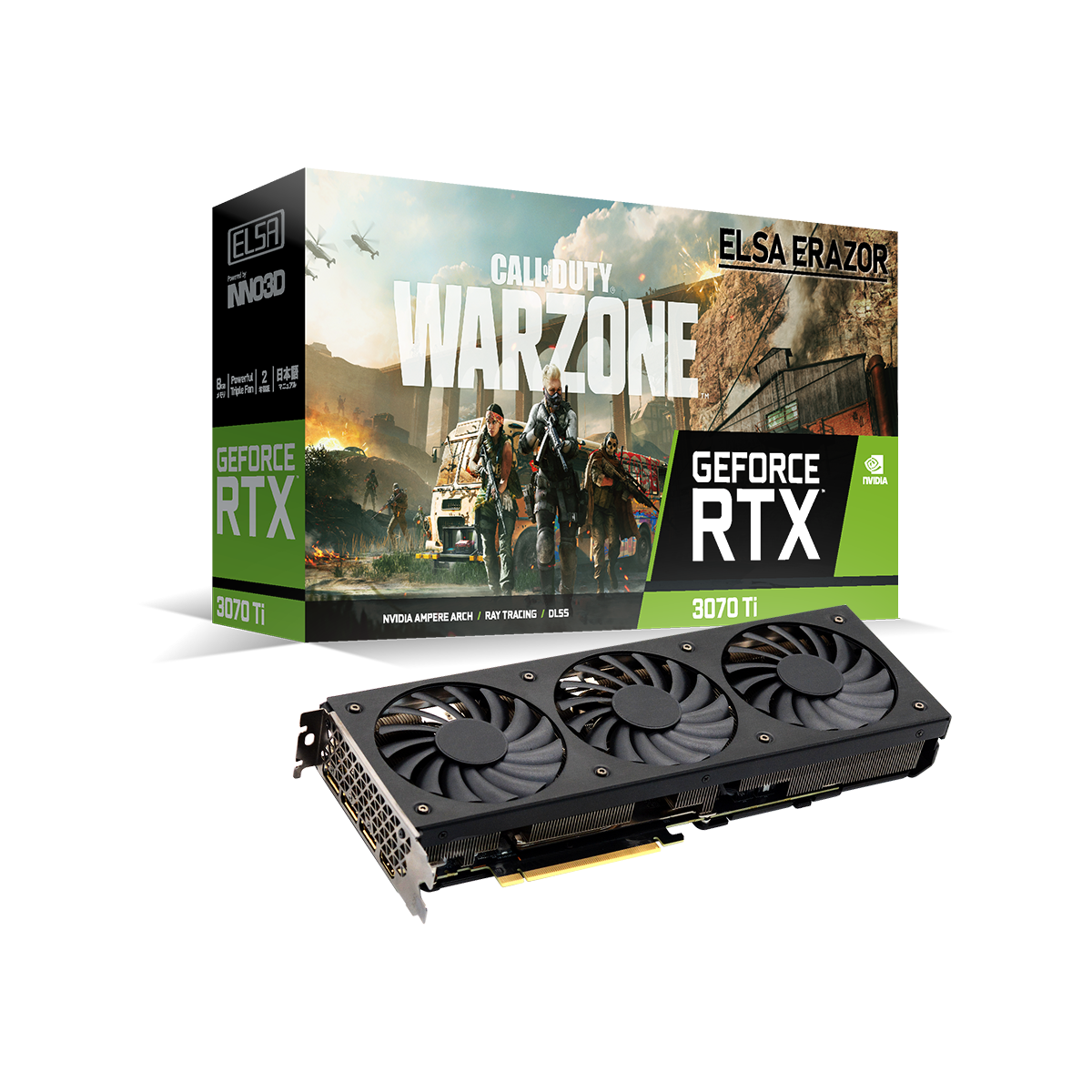 ELSA GeForce RTX 3070 Ti ERAZOR - 株式会社 エルザ ジャパン