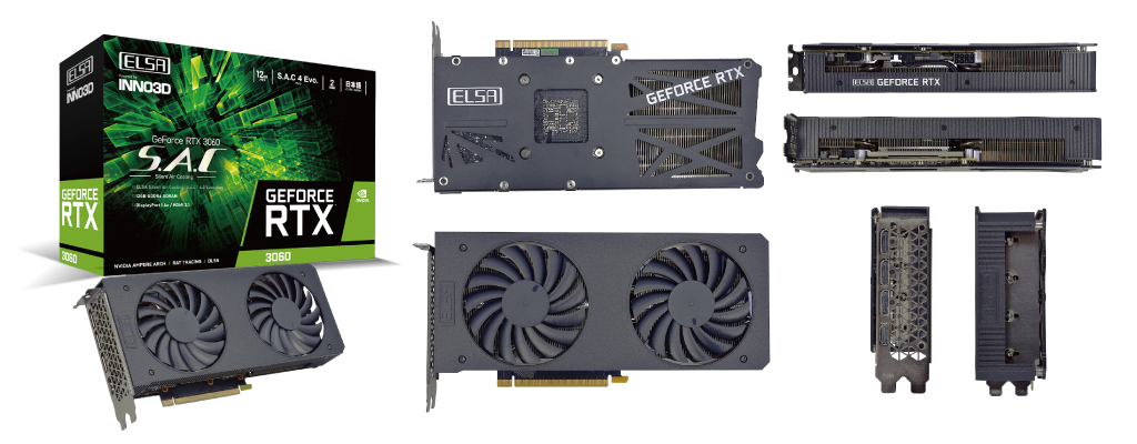 新製品）ELSA GeForce RTX™ 3060 S.A.C /Lを発売いたします。 - 株式