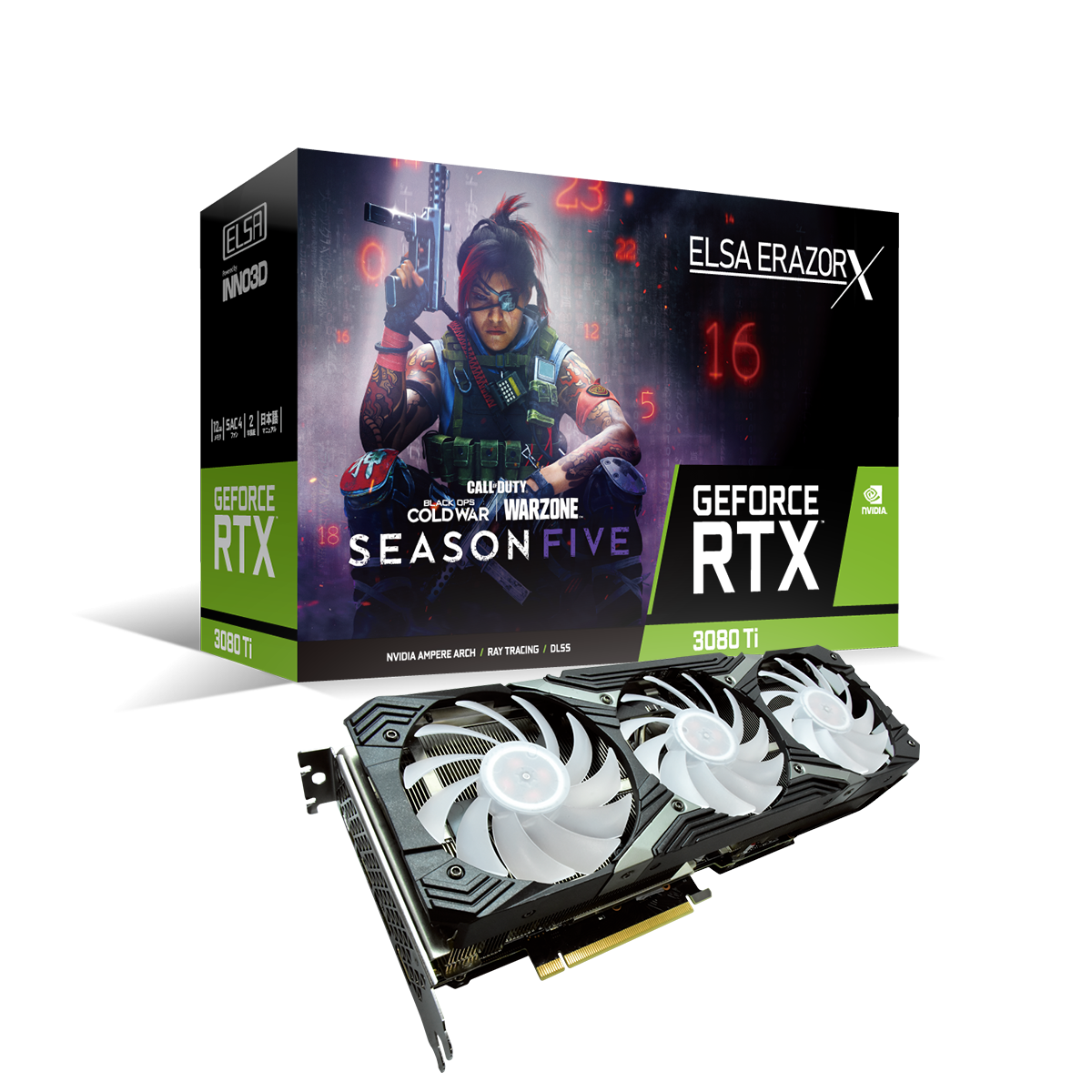 NVIDIA RTX 3080ti ELSA グラフィックボード