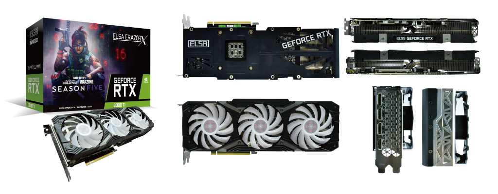 新製品）ELSA GeForce RTX™ 3080 Ti ERAZOR Xを発売いたします