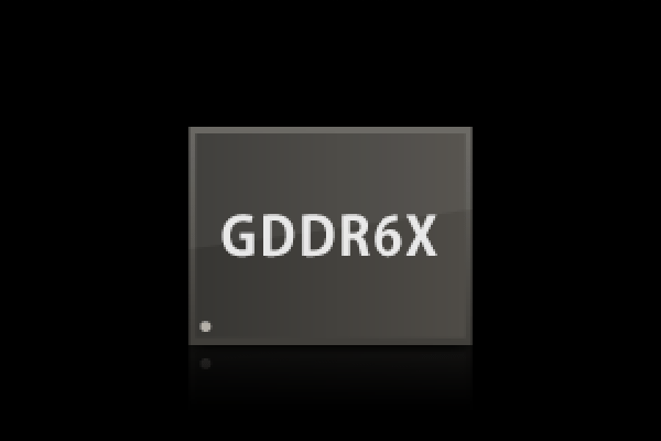 GDDR6X メモリ搭載