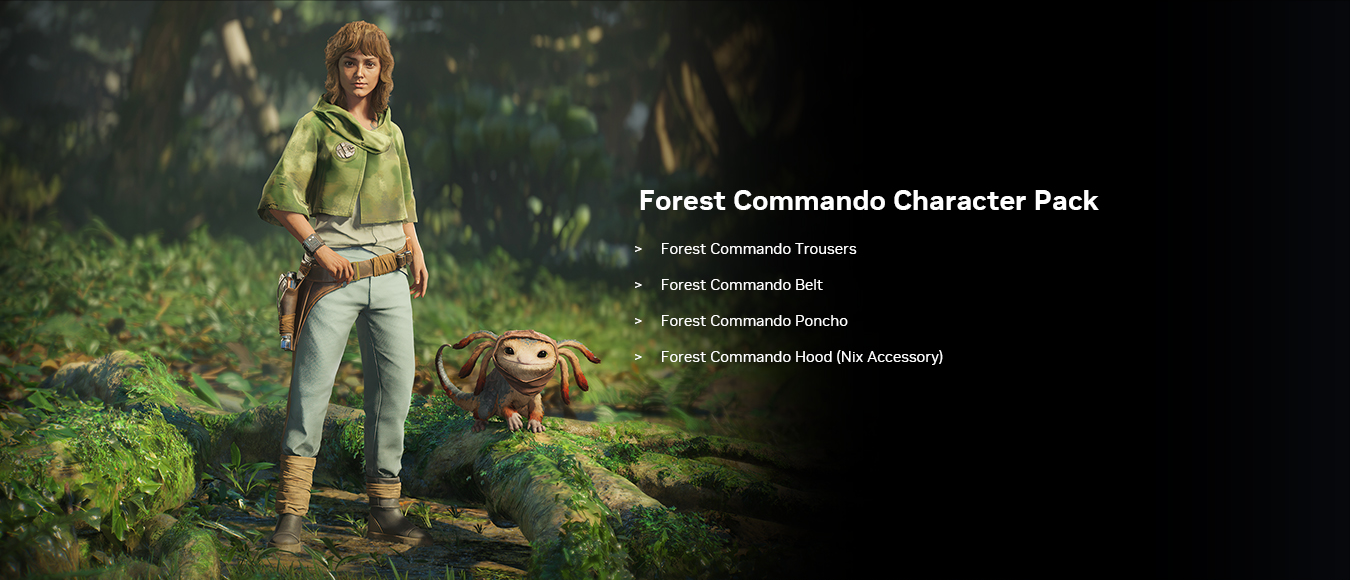 Forest Commando Character Pack