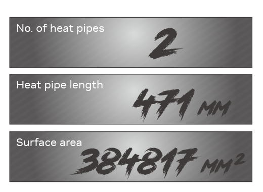 ヒートシンク設計図