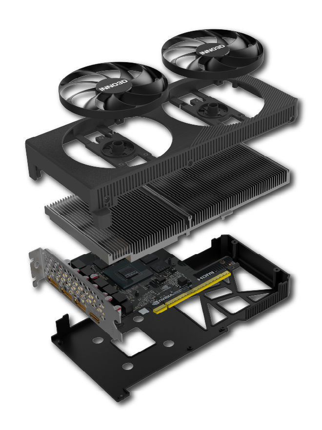 冷却構造分解図