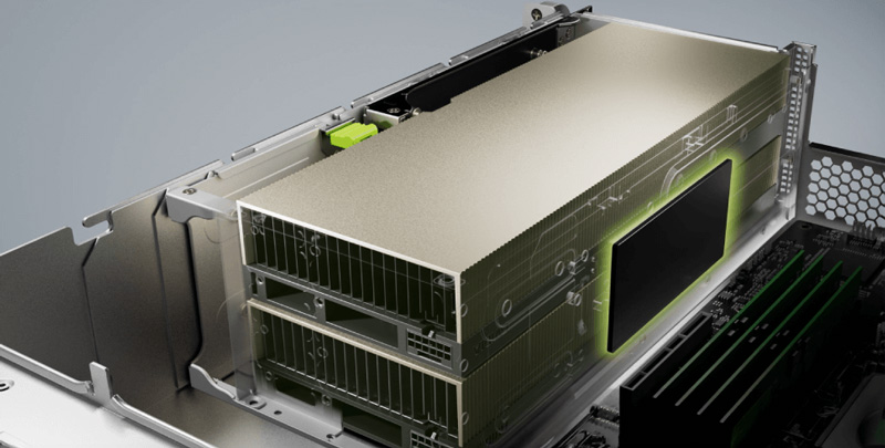 高性能2スロット幅GPU